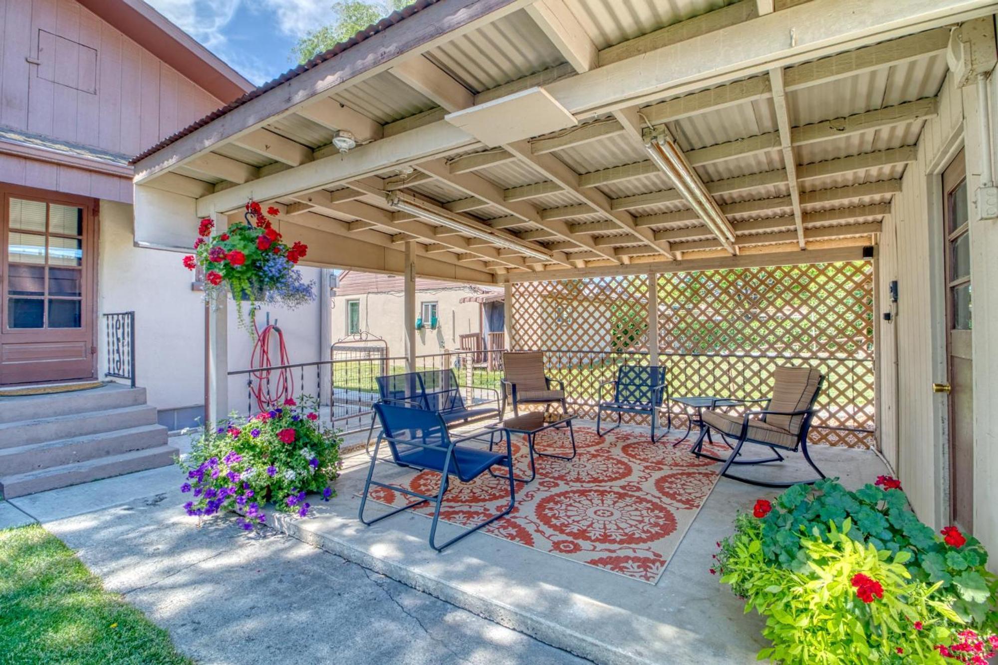 Charming Downtown Bungalow - King Bed, Office Twin Falls Esterno foto